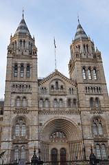 Image showing Natural History Museum in London