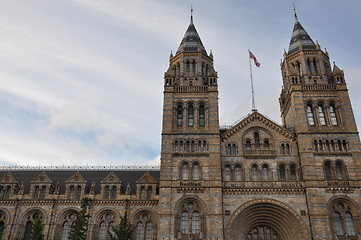 Image showing Natural History Museum in London