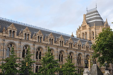 Image showing Natural History Museum in London