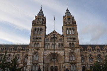 Image showing Natural History Museum in London