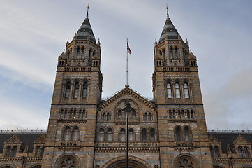 Image showing Natural History Museum in London