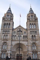 Image showing Natural History Museum in London