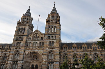 Image showing Natural History Museum in London