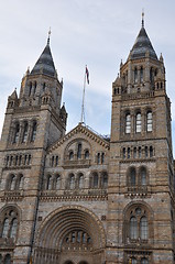 Image showing Natural History Museum in London