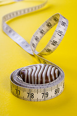 Image showing chocolate and the measure