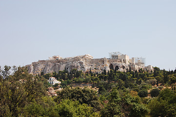 Image showing View of the Acropolis