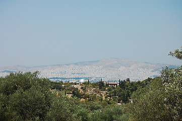 Image showing View of Athens