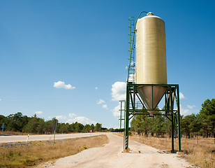 Image showing Salt depot