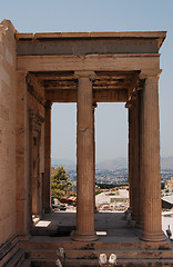 Image showing Fragment of the Erechtheum 