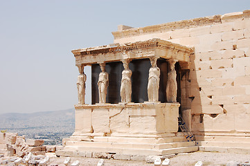 Image showing Porch of the Caryatids
