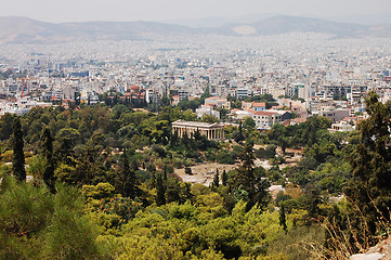 Image showing View of Athens