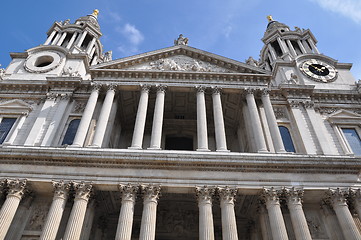 Image showing St Paul Cathedral in London