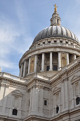 Image showing St Paul Cathedral in London