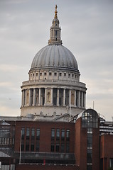 Image showing St Paul Cathedral in London