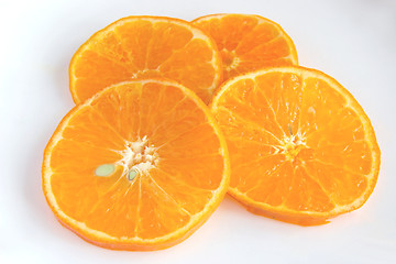 Image showing orange slices