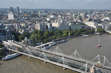 Image showing Aerial View of London