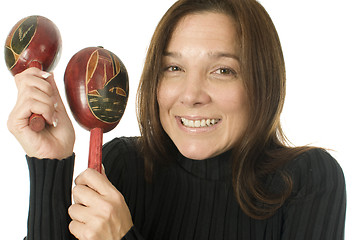 Image showing attractive middle age woman