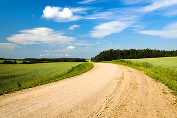 Image showing not asphalted road