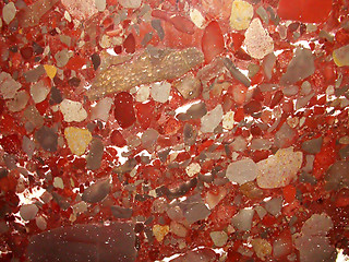 Image showing Red marble