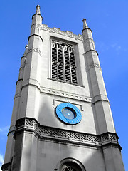 Image showing Unusual sun clock