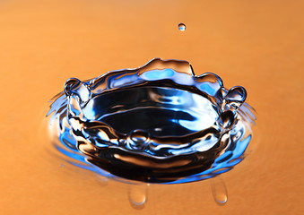 Image showing Water drop close up