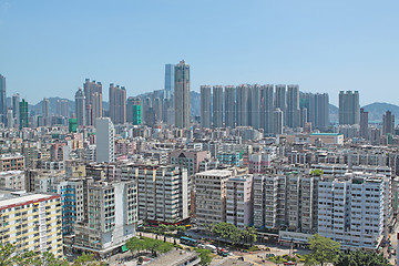 Image showing hong kong downtown 