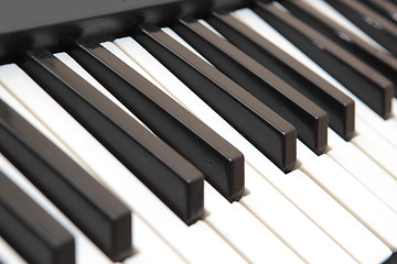 Image showing piano keyboard