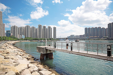 Image showing coast in the city