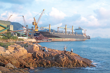 Image showing dock basin