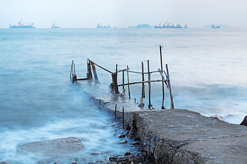 Image showing Bathing pavilion 