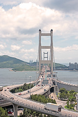 Image showing Tsing ma bridge