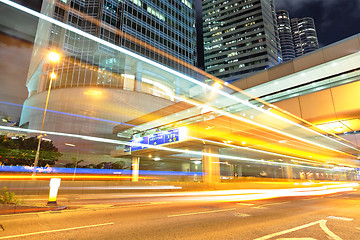 Image showing modern urban city at night