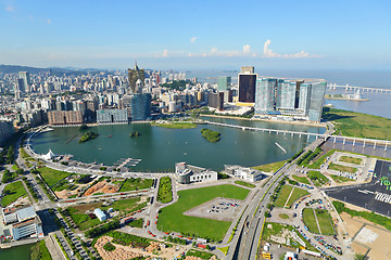 Image showing Macau city view