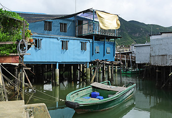 Image showing Tai O fishing village