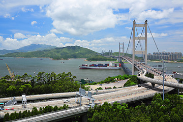 Image showing Tsing Ma Bridge