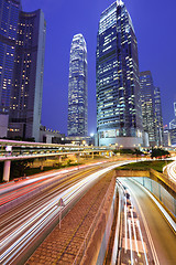 Image showing Hong Kong at night