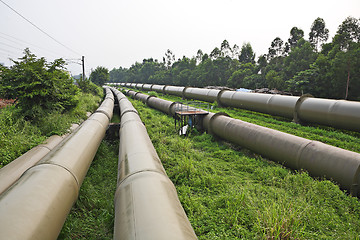 Image showing industrial pipeline
