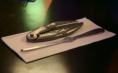 Image showing Seafood Tool Set