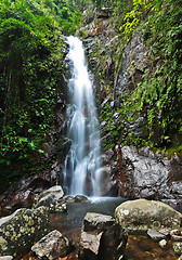 Image showing beautiful waterfall