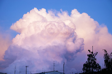 Image showing Big cloud