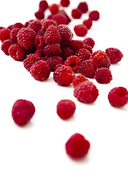 Image showing Raspberries