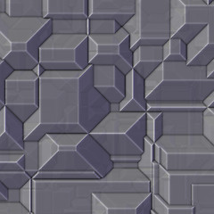 Image showing high tech geometric blockiness