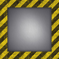 Image showing Hazard Stripes