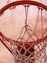 Image showing basketball hoop 