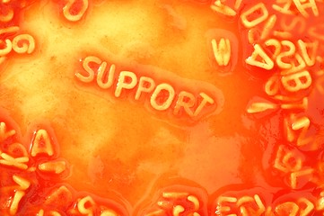 Image showing support