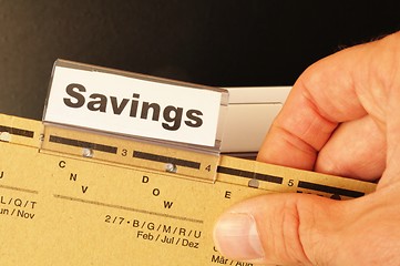 Image showing savings