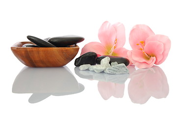 Image showing wellness zen and spa