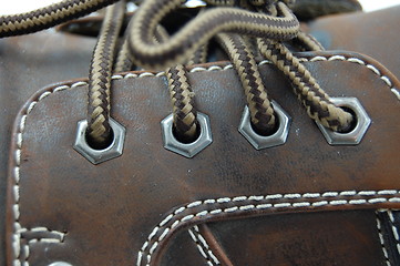 Image showing macro of a shoe