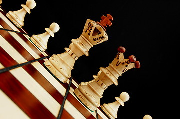 Image showing chess conflict