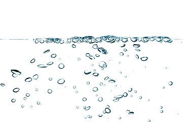 Image showing fresh water with bubbles